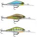 Rapala SHADOW RAP® JACK DEEP Noir Mat Rouge UV - 6 g - 5 cm