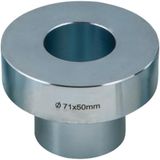 KS Tools 700.2271 Drukstuk met platte zijde,Ø 71 x 50 mm