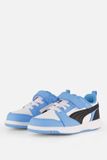 Puma Rebound V6 Lo Inf Kinderen Blauw Synthetisch Lage Sneakers