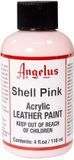 Angelus Leather Acrylic Paint - Shell Pink - 118ml