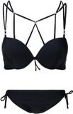 LingaDore Bikini Set Zwart Effen 38C