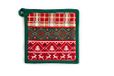 Excelsa Fall Winter pannenlappen voor de keuken, 20 x 20 cm, voering van 100% katoen, vulling van polyester