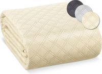 Beautissu Olivia - Bedsprei 220 x 240 cm - Creme