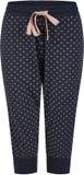 By Louise Pyjamahose Mix & Match navy AOP gestreept 3XL