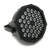 Koplamp Rgb 36 W met 36 leds in verschillende kleuren X discosensor gekleurd licht
