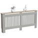 Vida Designs Arlington Radiatorombouw Olive Grey - Extra Groot