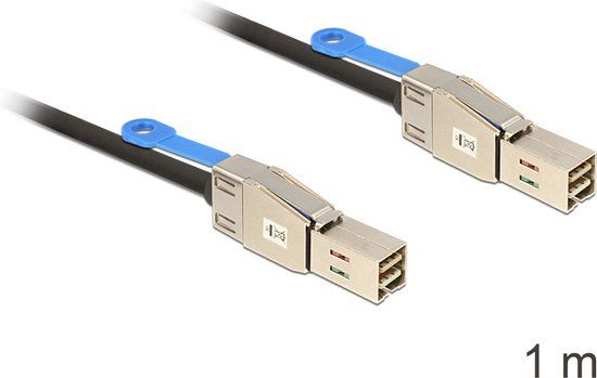 Delock 83394 - Mini SAS HD to Mini SAS HD Cable - 1m