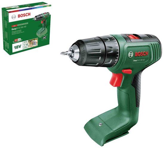 Bosch EasyDrill 18V-40 Accuboormachine - Zonder accu en lader