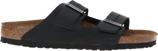 Birkenstock Arizona - Heren Slides - Zwart Maat 45