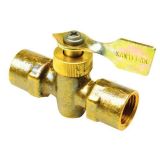 Seachoice vanne de carburant à 2 voies Jaune 10 x 10 mm ports femelles