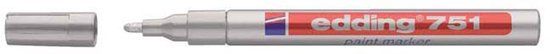 edding 751 Paintmarker Oliebasis 1-2mm Zilver