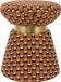 Housecraft Living Pin Poef/ Kruk - Bruin