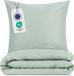 Blumtal Housse de couette Microfibre Nova - Grand lit - 240 x 220 cm - Vert menthe