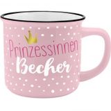 Sheepworld Prinzessinnen Becher kopje Zwart, Goud, Roze, Wit Universeel 1 stuk(s)