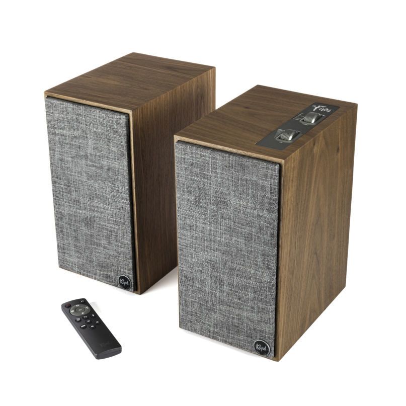 Klipsch The Fives - Hout - Boekenplank Speaker - 160W - Bluetooth
