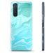 Sony Coque Sony Xperia 5 II en TPU - Marbre Bleu