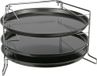 Pizza bakset met houder tray - Set van 4 - Anti-aanbaklaag 3 bakplaten met Pizza Houder