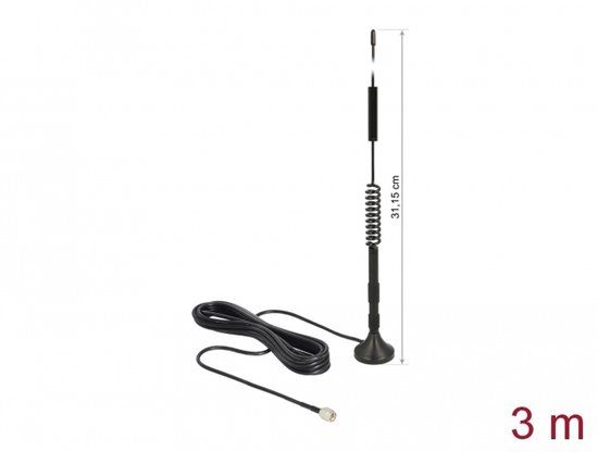 Delock Antenne LTE GSM UMTS SMA 5dBi 3m