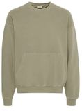 Solid Oswynn Sweatshirt Beige Katoen Lange Mouw Herfst/Winter 2025 XXL