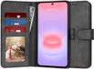 Techsuit Diary Book Wallet Case Zwart geschikt voor Samsung Galaxy A37
