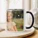 Mug met foto en tekst - Zwart - 325 ml