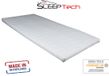 SleepTech Topdekmatras - Topper Koudschuim - HR- 7CM - 180x210 cm - Wit