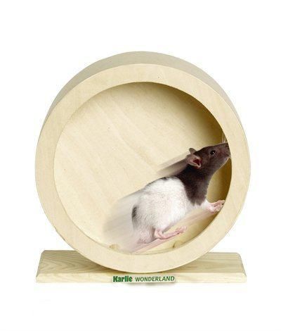 KARLIE-FLAMINGO Karlie loopradult hout 20cm