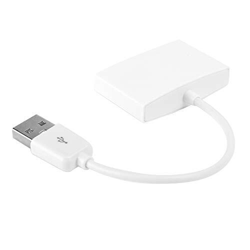 TANM Geluidskaartadapter voor Pc, USB 2.0 7.1-kanaals Geluidskaartadapter, voor Pc