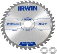 Irwin IRWIN Cirkelzaagblad T.C.T 210mm/40T- asgat 30mm