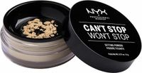 NYX Can't Stop Won't Stop Setting Powder - Light-Medium - 6g