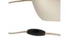 Watt & Veke Lampe à poser Ada, blanche, hauteur 38 cm, céramique