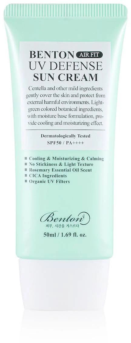 Benton Air Fit UV Defense Sun Cream Zonbescherming 50 ml