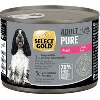 SELECT GOLD Pure Adult Paard 6x200 g