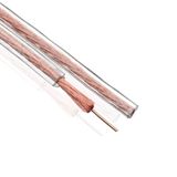 Profigold PGC7404 Luidsprekerkabel Op Rol 2x 4.00 Mm² 50.0 M Transparant