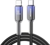 JOYROOM S-A42 USB-C naar Lightning kabel 30W 1,2M Zwart