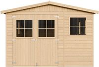 Timbela M337 - Houten tuinhuis - 14,94 m² - 516x324xH226 cm - zonder vloer