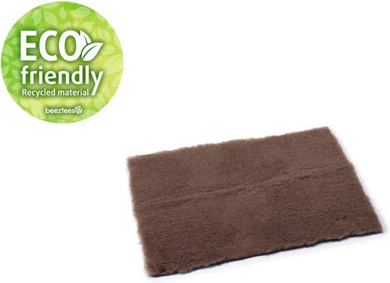 Designed by lotte Beeztees Eco Vetbed Bench Rumax Bruin 78 cm - Hond