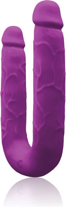 NS Novelties Colours DP Pleasures Dubbele Dildo - Paars