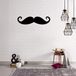 Homemania Wanddecoratie, staal, zwart, 59 x 0,15 x 14 cm