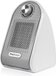 Pro Breeze 500W Mini Keramische Ventilatorkachel - Mini Heater Perfect voor Bureaus en Tafels - Persoonlijke PTC-verwarming, Wit