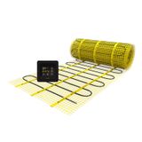 MAGNUM Heating MAGNUM Mat - Set 10 m² / 1500 Watt, Elektrische Vloerverwarming / MRC-inbouwthermostaat | Zwart