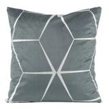 Eurofirany 391055 Kussensloop Zilver 45 x 45 cm Polyester