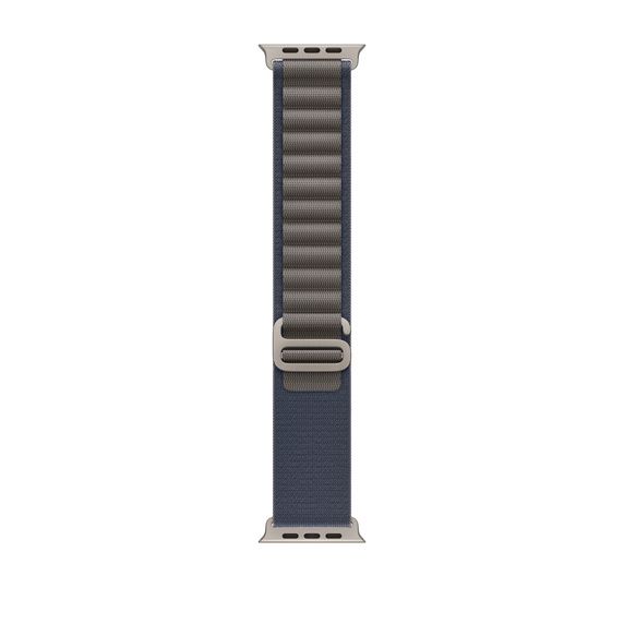 Apple Watch Ultra Band - Blauw - S - Gerecycled polyester, Spandex, Titanium