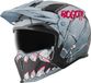 Bogotto Radic Onix 22.06 Motorhelm - Jethelm - Maat L - Grijs/Rood
