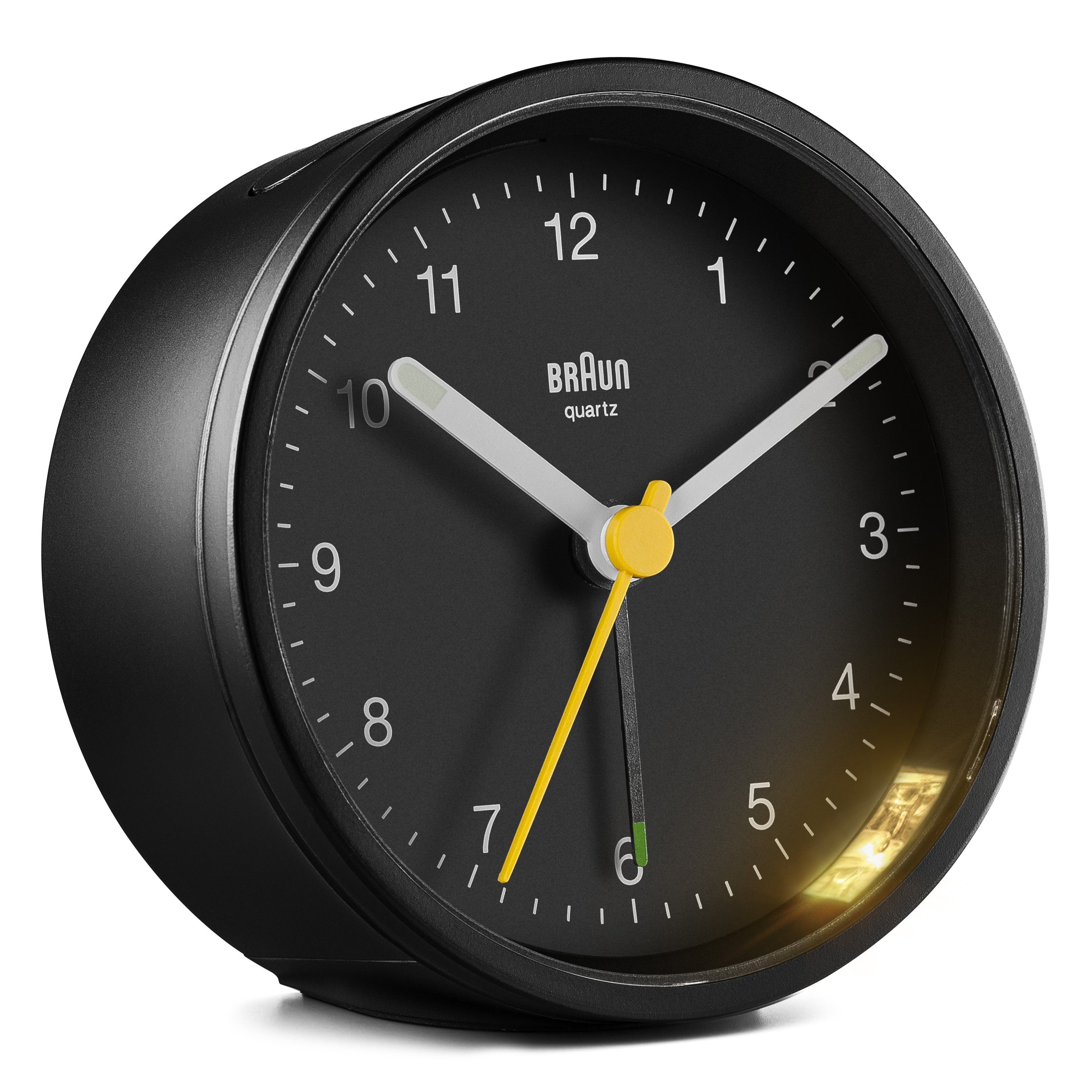 Braun BC12B - Wekker - Zwart - Analoog - Snooze-functie