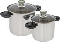 Bo-Camp Poêles Elegance Compact 2 - Inox - 18 cm - Argent