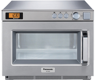 Panasonic NE-1643 Solo Microwave - 18L, 1600W, Stainless Steel