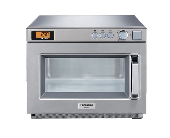 Panasonic NE-1643 Solo Microwave - 18L, 1600W, Stainless Steel