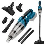 Makita Aspirateur à main, 10000 Pa de puissance d'aspiration, avec 4 embouts, capacité 0,75 litre