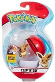Wicked Cool Toys Clip 'N' Go Eevee & Poké Ball